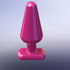 itiizztiz.JPG Fichier STL Butt plug・Modèle à imprimer en 3D à télécharger
