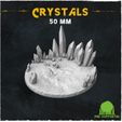 MMF-Сrystals-07.jpg Сrystals (Big Set) - Wargame Bases & Toppers 2.0