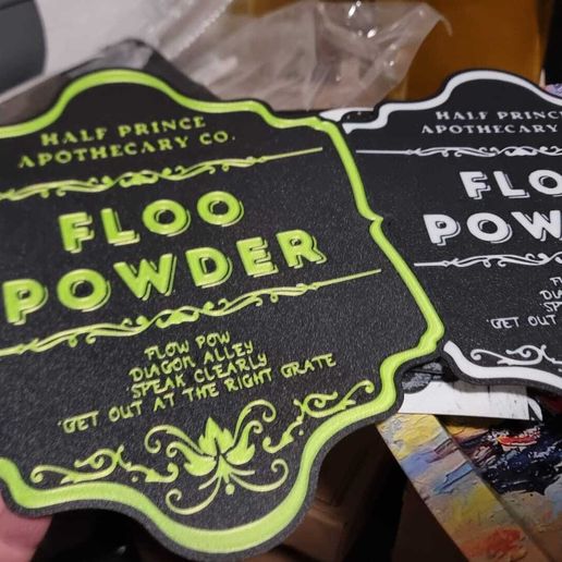 Floo Powder Label