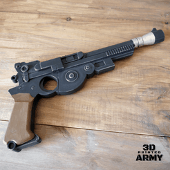 first.png STL file Mandalorian side blaster - IB 94・3D printing idea to download