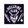 HELLFIRECLUB_1728x.stl 2D Silhouette/Stencil Stranger Things Hellfire Club