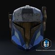 Heavy-Mando-Spartan-Helmet.jpg Heavy Mando Spartan Mashup Helmet - 3D Print Files