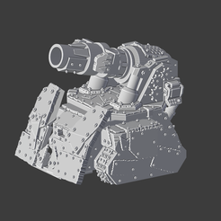 Mekka-Gun-Kannon.png 3D file Mekka Gun Kannon・3D printing template to download