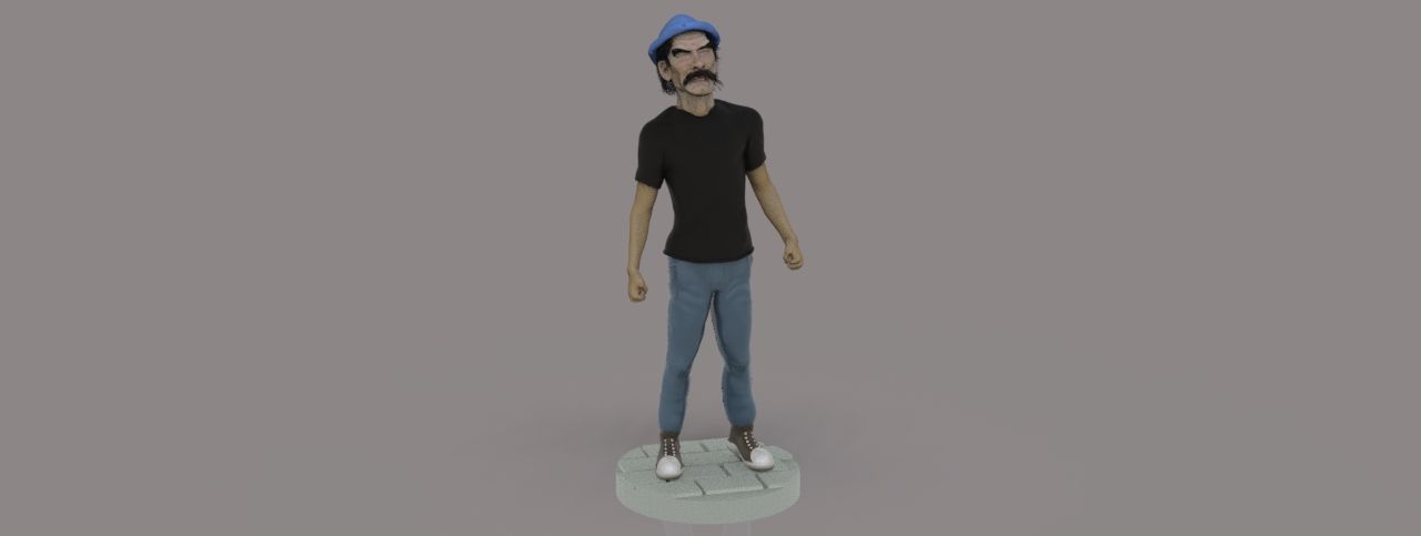 Descargar Archivo Stl Gratis Seu Madruga • Diseño Para Imprimir En 3d