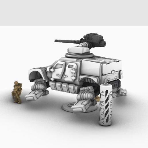 🎲 Colonial Armored Patrol Vehicle (CAP-V)・ 3D File for 3D printing・Cults