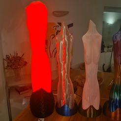 20230208_234523.jpg STL file Women Body Lamp Statue・3D print design to download