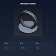 04_dimensions.png Dimensional Portal Gateway - 3D Printable STL File