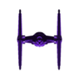 FirstOrderTieBack.stl First Order Tie Fighter