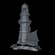 4.jpg STL file Medieval Lighthouse・3D printer model to download