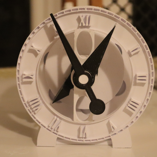 The Perpetual Wedge Clock 3D model