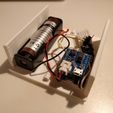 Sensor_Box_Open.jpg Sensor Box for Wemos D1 Mini, 18650 battery and T/H sensor