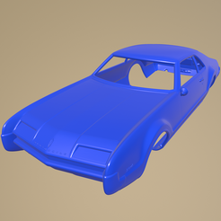 e04_013.png STL file Oldsmobile Toronado 1966 PRINTABLE CAR BODY・Model to download and 3D print