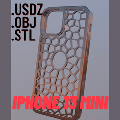 Free STL file iPhone 13 Mini Case - TPU version (Mk 4) 📱・3D printing idea  to download・Cults