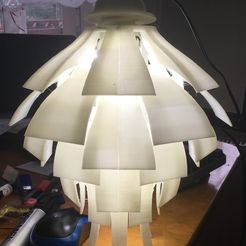 Artischocke Lampenschirm, Tomshik3D