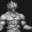12.JPG Archivo STL Figura de alta calidad de Broly - dragonball FighterZ・Plan imprimible en 3D para descargar