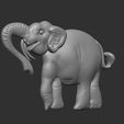 010.jpg Elephant Pendant V3  Printable Animal