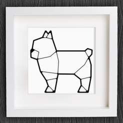 Capture d’écran 2017-12-12 à 18.11.31.png STL-Datei Customizable Origami French Bulldog kostenlos・3D-druckbare Vorlage zum herunterladen