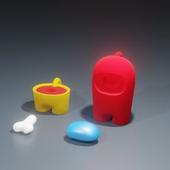 untitled.jpg STL-Datei Among Us Pack・3D-druckbare Vorlage zum herunterladen