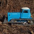 P4070552.JPG Fichier STL gratuit RC tracteur soviétique DT-75 Kazakhstan (échelle 1\10)・Idée pour impression 3D à télécharger