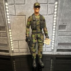 348357233_213943128116852_5829052292576144570_n.jpg PREDATOR CUSTOM ACTION FIGURE. EQUIPO DE DUTCH, HAWKINS. KENNER, HASBRO, SUPER 7, 3.75", 1/18