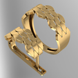 MDL187-gram.png Bold Ring 3D Model - R-0187