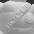 Michelin-2.png Michelin Man Doll Mascot Standing (Thailand version)