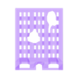 building_slim-Wall_Long_Damaged_01.stl Modular 6mm Highrise Buildings