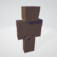 2.png steve and a minecraft skeleton