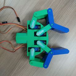 IMG_20220613_202621.jpg Free 3D file Mechanical prosthetic grip・3D printer design to download