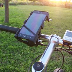 100_9790[1].JPG Archivo STL soporte de celular para bicicleta - bike cell phone holder・Plan de impresora 3D para descargar
