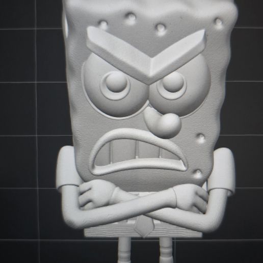 SpongeBob 3D model preview