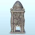 91.png Stone tower with archs and dome (11) - Warhammer Age of Sigmar Alkemy Lord of the Rings War of the Rose Warcrow Saga