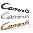 2.jpg Carrera RS Porsche-Emblem-Schild