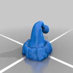 santaHat.png Archivo STL gratis Sombrero Simple de Santa・Plan de impresión en 3D para descargar