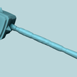 r8.png Cael Hammer - BASTION Weapon - Keychain Miniature