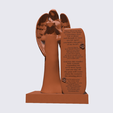 Shapr-Image-2024-01-13-184956.png Angel Bereavement Poem Figurine, In loving memory of someone special, remembrance, commemoration, memorial gift, condoleance gift