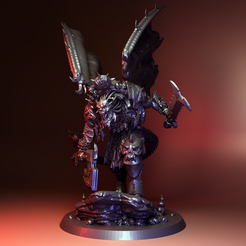 angron.png STL file Furyon - Demon prince - PRESUPPORTED・3D printable model to download