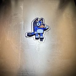 Porte-clés Bluey Waving