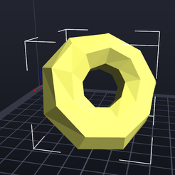 Low-Poly-Doughnut-in-slicer-software.png Low Poly Doughnut
