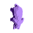 Pixel_Elephant.stl Free STL file Voxel Elephant・Model to download and 3D print
