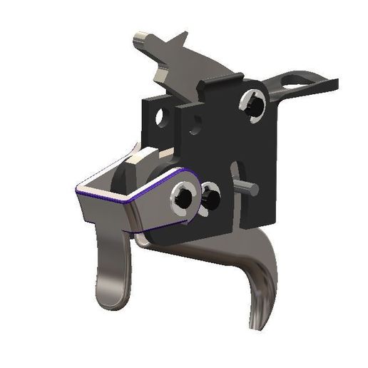 🔫 Air rifle trigger group (sldprt format)・ STL File for 3D printing and ...
