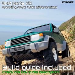 Anteprima-Cults3D-5.jpg Fichier STL PAJ3RO - Kit complet de voiture RC imprimée en 3D・Design imprimable en 3D à télécharger