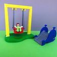 DSC06577.JPG Miniaturschaukel und -rutsche