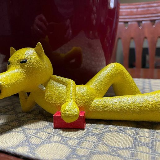 Quasimoto Lounge Life フィギュア 置物 👾 QUASIMOTO LOUNGE LIFE・ STL File for ・Cults