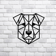 dog.png Dog - Geometric wall