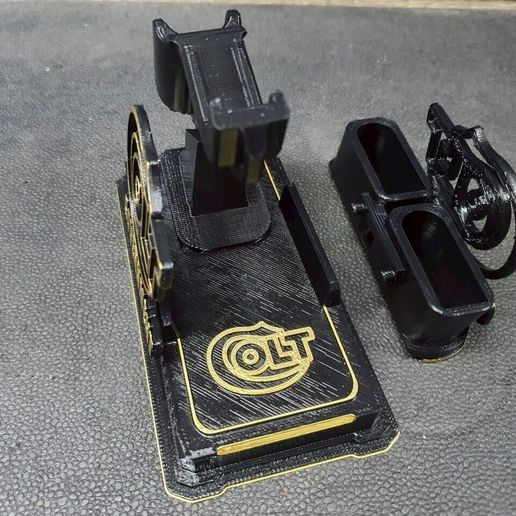 LINE_ALBUM_colt-1911-mag-stand_250428_17.jpg Colt Government 1911 Stand V3 & 2 Mag Holder