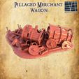 Pillaged-Merchant-Wagon-3-p.jpg Pillaged Merchant Wagon 28 mm Tabletop Terrain