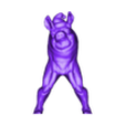 pigbuttman-holiday-edition.stl STL file Holiday Pig Butt Man Ornament・3D printable model to download