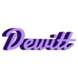 Dewitt.stl Dewitt
