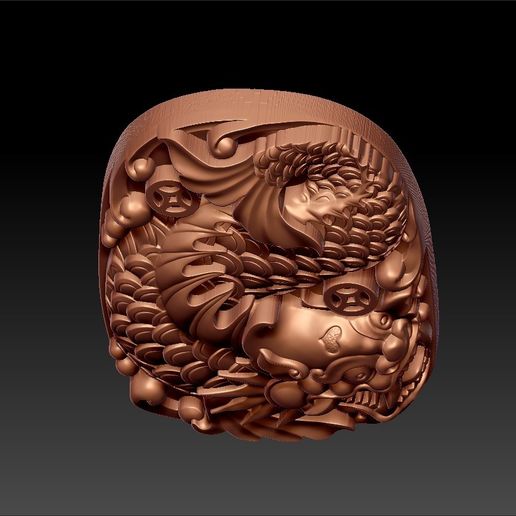 dragon_fish8.jpg Free STL file dragon fish creature・3D printing template to download, stlfilesfree